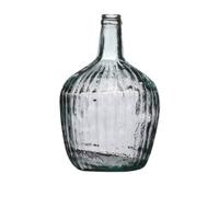 31Cm Retro Recycled Glass Blue Vase Flower Stem Twigs Bud Neck Table Vase