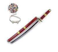 31Inch Roronoa Zoro Katana Samurai Sword 1:1reproduce High-Precision Props Wooden For Cosplay Halloween Collection Anime Collectibles (kitetsu)