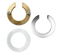 31mm/1.22inch Brass C Type Kitchen Faucet Antiloosing Nut Faucet Fixing Tool Set Lock Nut to Prevent Kitchen and Bathroom Faucets from Loosening