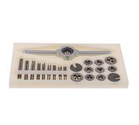 31Pcs HSS Metric Thread Plugs Taps Dies Wrench Handle Set M1-M2.5 Screw New