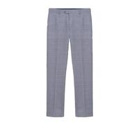 (31R, Grey) Lambretta Mens Dawson Checked Suit Trousers