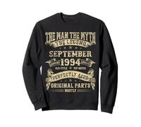31st Birthday Gifts For Men Mythology Of September 1994 Sweatshirt