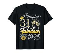 31st Birthday Queen Chapter 31 Fabulous Since 1995 Women T-Shirt