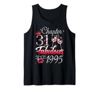 31st Birthday Queen Chapter 31 Fabulous Since 1995 Women Tank Top