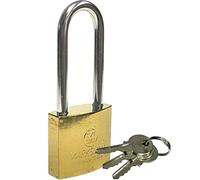 32/38 /50mm Heavy Duty Padlock Long Steel Shackle Security Lock Outdoor Safety (38mm)
