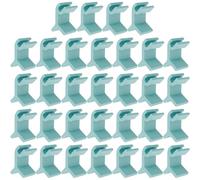 32/50Pcs Baking Sheet Stackers Space Saving Tray Stackers Reusable Plastic Trays Stacking Holder Multipurpose Baking Tray Stacker for Freeze Dryer Bakings Trays Kitchen(32pcs)