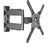 32-55 Inch LED LCD TV Wall Mount Bracket - Heavy Duty, Full Motion, Adjustable Tilt for Flat Screens, Easy Installation, Compatible with VESA 200x200 to 400x400