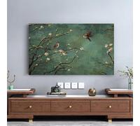 32-65 Inch Indoor TV Dust Cover Stretchable Televisions/Computer Screen Protector Universal LCD/LED Display Protectors Bedroom Living Room Print Art Decorative-flower4||40-43inch