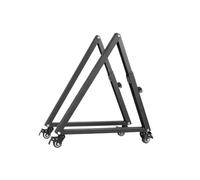 32-65 Inch Low Height Movable Tripod Stage Screen Cart TV Stand Cold-rolled Sheet Material for Flat Screen TVs(32-55 inch tripod)