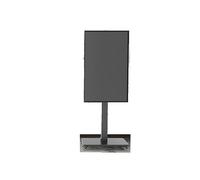 32-65 Inch Mobile TV Cart on Wheels - Horizontal and Vertical Screen Rotation Rolling TV Stand, Conference Room Podium Universal TV Floor Stand, Portable Floor TV Stand Hold