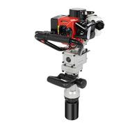 32.6cc Gas Powered T-Post Driver, 0.9kw Petrol Fencing Tool Machine, 2 Stroke Portable Dual Handle Farm Piling Driver for Farm, Ranch Fencing, Road