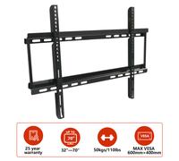 32-55 inch Flat-to-Wall TV Bracket - VonHaus