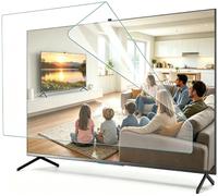 32-75 Inch Matte TV Screen Protector Anti Blue Light Anti-Scratch Anti-Radiation Anti-Glare Film Relieve Eye Strain No Bubble Anti-Scratch for LCD LED 4k Oled Qled HD TV(48 inch 1062x597mm)