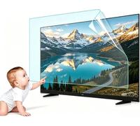 32-75 Inch TV Screen Protection Film Matte Anti Glare/Anti-Blue Light/Anti Scratch Filter Film Reduce Glare Reflection and Eyes Strain for LCD LED 4k Oled Qled HD TV (65 inch 1440x809mm)