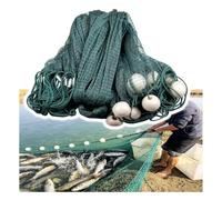32.8-196 Ft Fishing Drag Fish Net, Large Gill Fishing Net, Hand Made Nylon Beach Seine Nets, High Density Mesh Fishing Equipment Beach Drag for Ponds Rivers Lake(1F,H3.0m/9.8Ft L30m/98.4Ft)