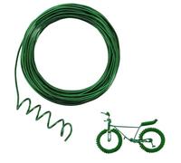 32.8 Feet Green Aluminum Craft Wire, 9 Gauge 3mm Thickness Sculpting Wire, Armature Wire for Sculpting, Bendable Metal Craft Wire for Making Dolls Skeleton DIY Crafts