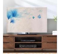 32-80 Inch Indoor TV Dust Cover Art Cloth Design Dustproof LCD Screen Protector Breathable & Water-Resistant Easy To Install Fits Most Flat Screens-Scenery3||70inch