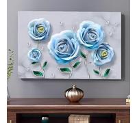 32-80 Inch Indoor TV Dust Cover Ultra-Soft Breathable Fabric Dustproof & Sun Display Protectors for LCD/LED/Plasma Bedroom/Living Room Decoration-flower2||75inch