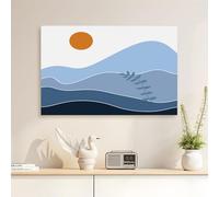 32-80 Inch Indoor TV Dust Cover Universal Elastic Dustproof Screen Protector for Hanging/Desktop Televisions & Computers Curved/Flat Indoor Art Decorative Cover -Blue||40-43inch