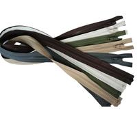 32" (81CM) YKK Open Ended Plastic Teeth Jacket Zips for Sewing and Crafts for Jeans, Jacket, Skirts, Trousers, Tops Pillow Case Art & Craft Projects X 1 (Ivory)