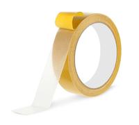 32.8ft Double Sided Fabric Tape, Heavy Duty Super Sticky Fabric Tape Clear Double Sided Adhesive Tape Carpet Tape Heavy Duty Wide Mounting Tape for Wall Floor Carpet Mat Craft Poster Decor