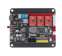 32-Bit Controller Board for CNC 3-Axis Stepper Motor Drive with Dual Y Support, A4988 Drivers, Limit Switches and Probe Interface, Compatible with for ARDUINO