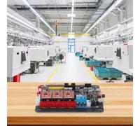 32-Bit for CNC Controller Board for Stepper Motor Drives - 3-Axis Motion Control Board with Dual Y-Axis, XYZ Limit Switch Support, and A4988/A8825 Driver
