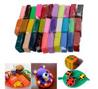 32 Colors Polymer Clay Fimo Block Modelling Moulding Sculpey DIY Toy 5 Tools