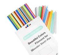 32-Colour 3D Doodler Pen Refills for 3Doodler Start 3D Pen 2.5mm PCL Low Print Temperature Refills Case Each Colour 15.2cm x 5 pcs Total 160 pcs