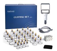 32 Cups Cupping Set with Pump, Cupping Therapy Set Acupoint Massage Kit Professional Chinese Vacuum Suction Cups with Magnetic for Body Massage Pain Relief