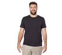 32 DEGREEES Men's Cool Classic Crew T-Shirt | Anti-Odor | 4-Way Stretch | Moisture Wicking, Black Sd, S