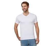 32 DEGREEES Men's Cool Classic Vneck T-Shirt | Anti-Odor | 4-Way Stretch | Moisture Wicking, White, XL
