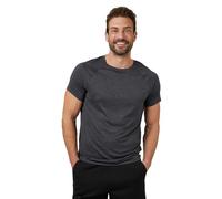32 DEGREES Cool Men’s Active T-Shirt | Raglan Short Sleeve | Quick Dry | Anti-Odor, Black Space Dye, XXL