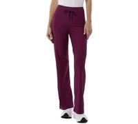 32 Degrees Cool Women's High Rise Ribbed Active Yoga Semi-Flare Pant, Purple, M