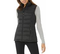 32 Degrees Heat Womens Lightweight Warmth Packable Vest, Black, S