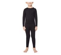 32 DEGREES Kid's Heat Base Layer Set, Black, XL