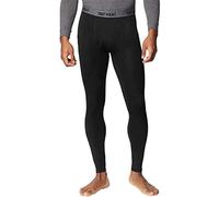 32 Degrees Mens 2 Pack Heat Performance Thermal Baselayer Pant Leggings (L, Black/Black)