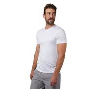 32 Degrees Men's Cool Classic Crew T-Shirt | Anti-Odor | 4-Way Stretch | Moisture Wicking, White, S