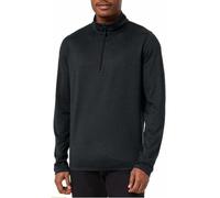 32 Degrees Men's Soft 1/4 Zip : Dark Green : Sage M L XL : Long Sleeve Pullover Jumper Sweatshirt (UK, Alpha, XL, Regular, Regular, Dark Sage Green)