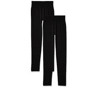 32 Degrees Women's 2 Pack Performance Ultra Light Thermal Baselayer Legging Pant, Black / Black, S