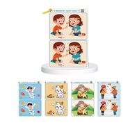 32 Educational Cards to Improve Observation for Children Training Attention Building Find the Difference Cards Observation Skill Development