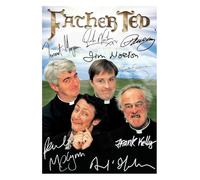 (32) Father Ted Tv Show Cast Signed A4 Photograph (21 X 297 CM) Art Work Wall Art Display (REPRINT) #####