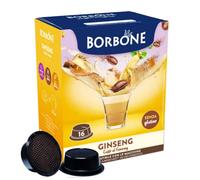 32 Ginseng Coffee Capsules Borbone Compatible Soluble Drink A Modo Mio
