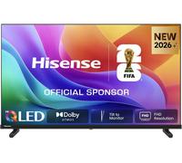 Hisense 32" 32A5STUK Hi-QLED Full HD Smart TV with Freely, Netflix, Disney+ and YouTube - Hi-QLED Colour, Dolby Atmos, Tilt to Monitor, FHD Resolution, Noise Reduction, High Contrast, Game Mode