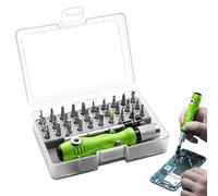 32-in-1 Precision Screwdriver Set - Magnetic Alloy Steel Bits Kit with Comp
