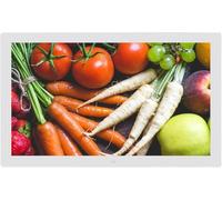 32 In Large Digital Photo Frame, 1920 * 1080 Ips Display, Smart Motion Sensor, Plug And Play, Easy Setup (White)