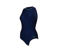 (32 in, Navy) Zoggs Womens/Ladies Zipped One Piece Swimsuit