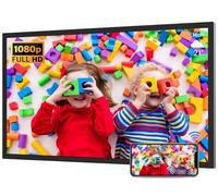 32-inch Digital Photo Frame Large-Picture-Frame - FHD IPS, Dual-WiFi, Remote Control, Smarthphone Sync Screen, Load Photo from Phone via APP Email, Free Cloud,Wall Mounted for Photo Gallery Home Decor