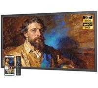 32-inch Digital Photo Frame Large-Picture-Frame - FHD IPS, Dual-WiFi, Remote Control, Smarthphone Sync Screen, Load Photo from Phone via APP Email, Free Cloud,Wall Mounted for Photo Gallery Home Decor