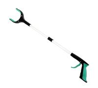 32 Inch Foldable Gripper Extender Hand Tools Litter Reachers Pickers Collapsible Garbage Grabber Pick Up for Tall Users(Green)